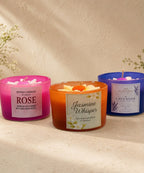 FLORAL BLOOM SCENTED JAR CANDLE