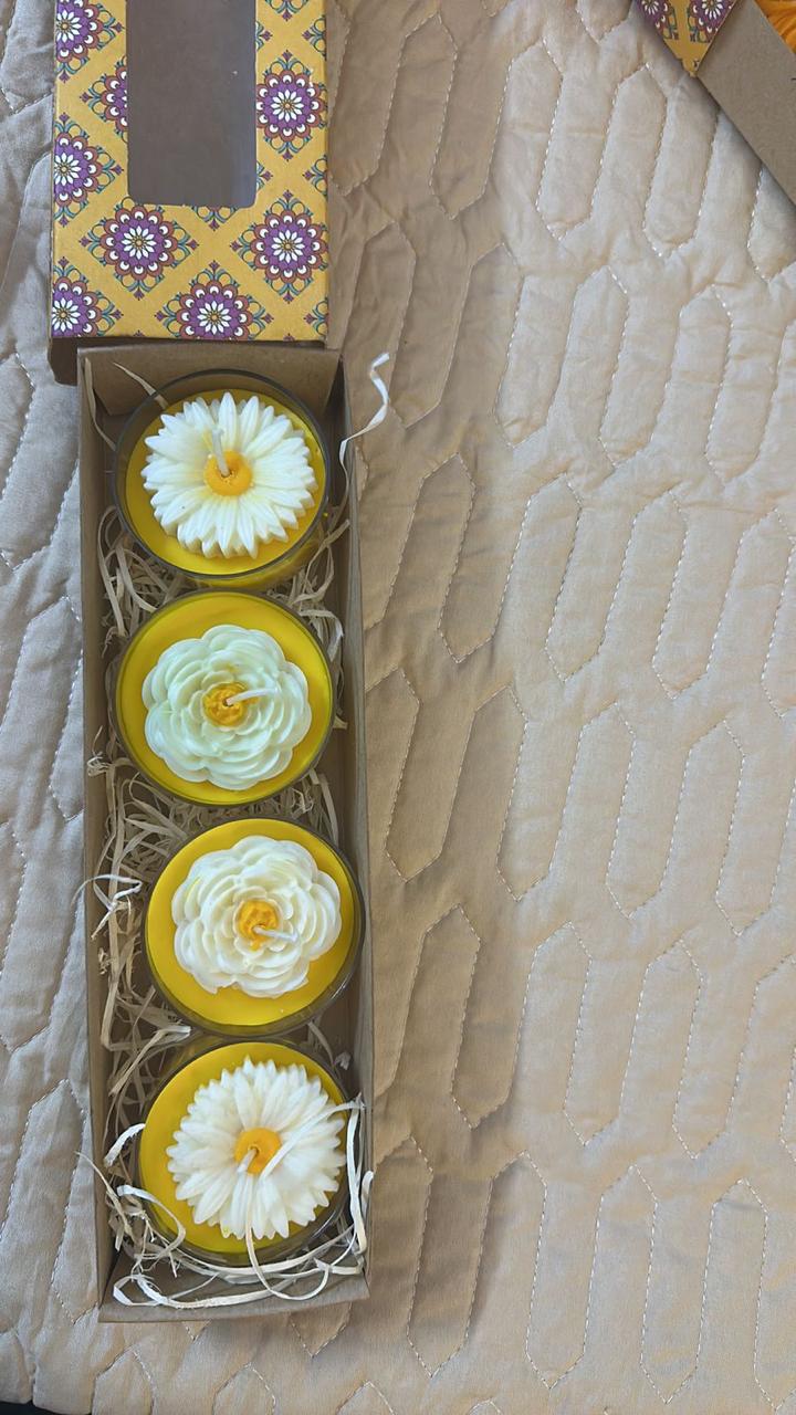 Jumbo Tea Lights (Pack of 4)