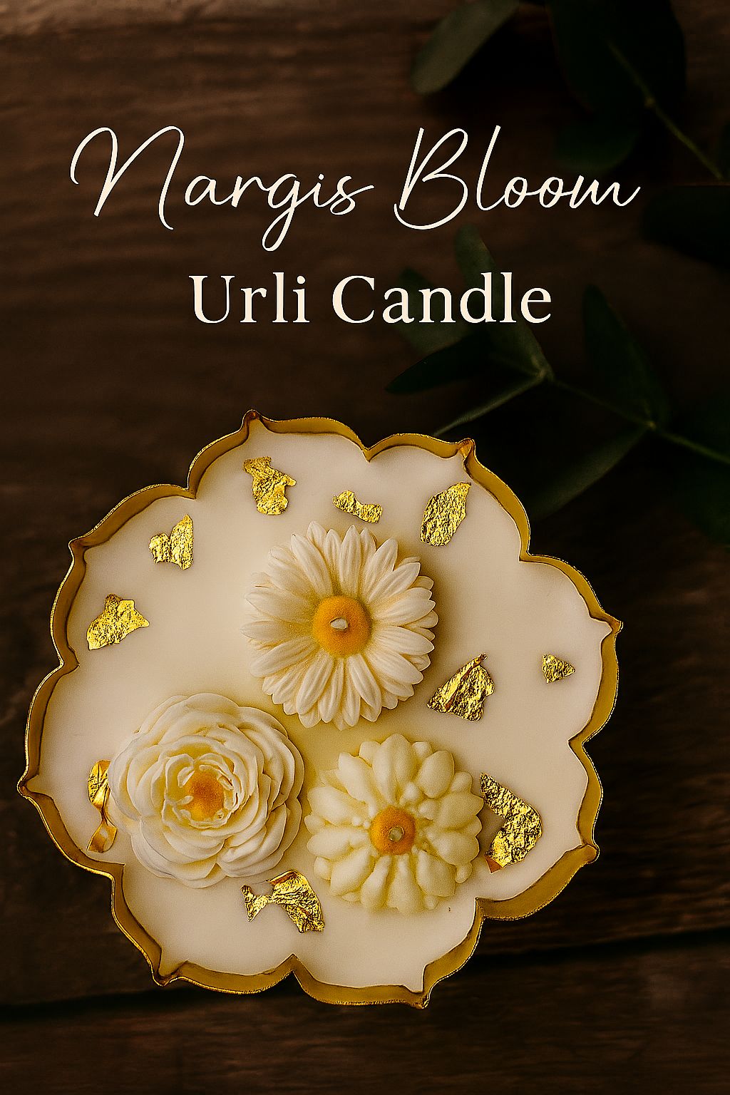 Nargis Bloom - Urli Candle