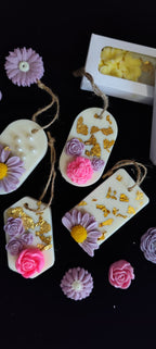 Fragrant Wax Sachets – Artful Aroma for Your Spaces (Pack of 3)