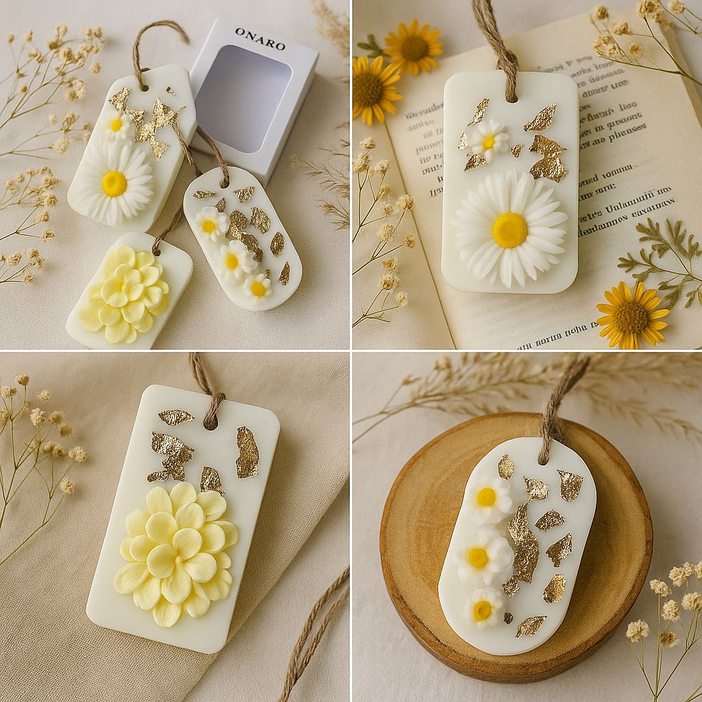Floral Fragrant Wax Sachets – Freshness with Elegance (Pack of 3)
