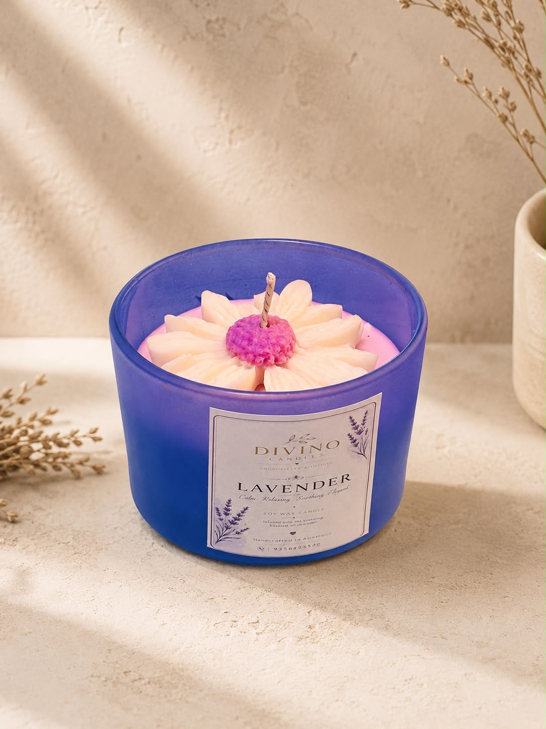 FLORAL BLOOM SCENTED JAR CANDLE