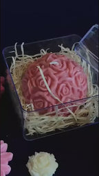 Rose Ball Candle – A Blooming Sphere of Elegance