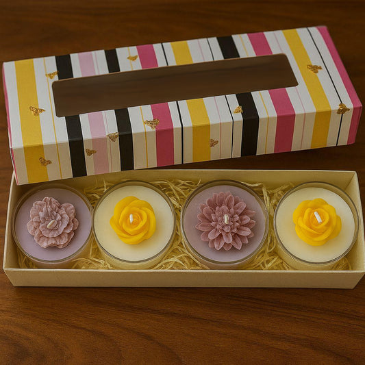 Lavender & Citrus Bliss – Floral Aroma Candle Gift Set