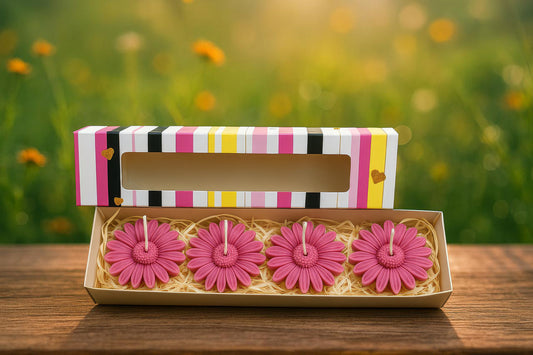 Blush Bloom – Floral Aroma Candle Gift Set